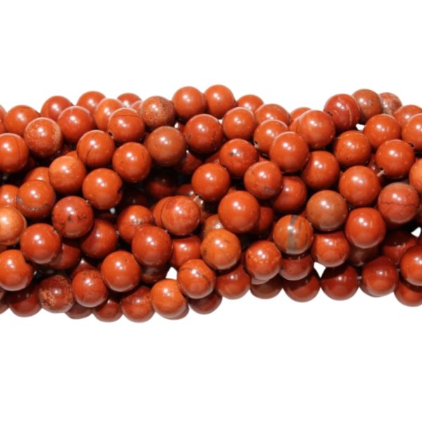 Red Jasper - 8mm Round - 39cm Strand