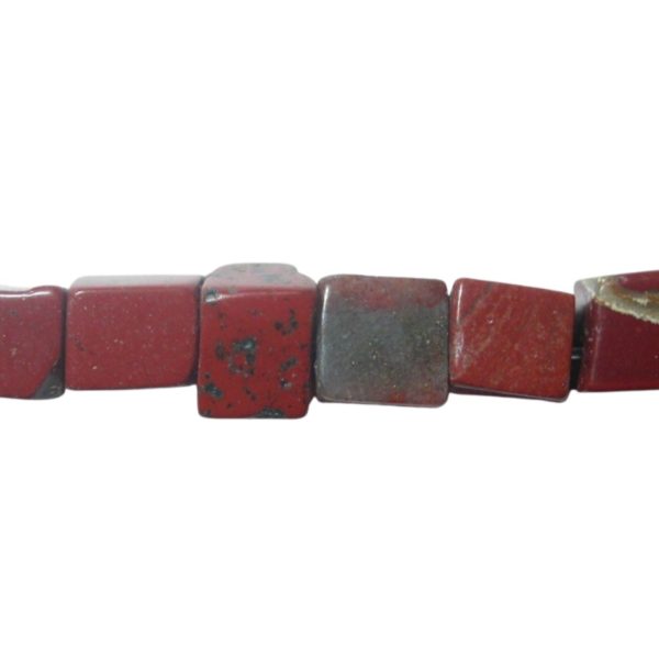 Poppy Jasper - Cube - 4mm - 39cm Strand