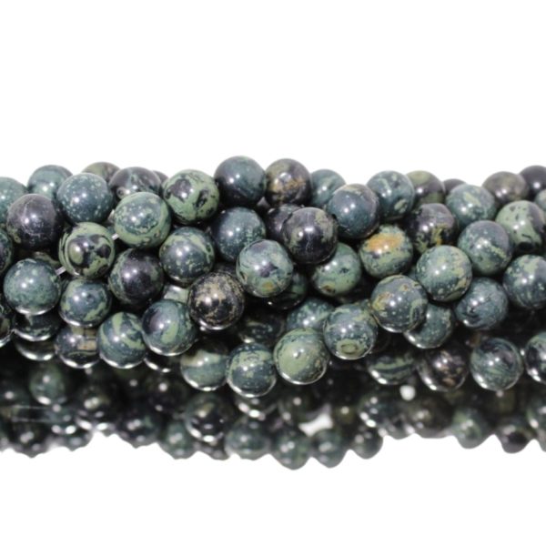 Kambaba Jasper - 8mm Round - 39cm Strand