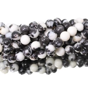 Zebra Jasper - 10mm Round - 39cm Strand