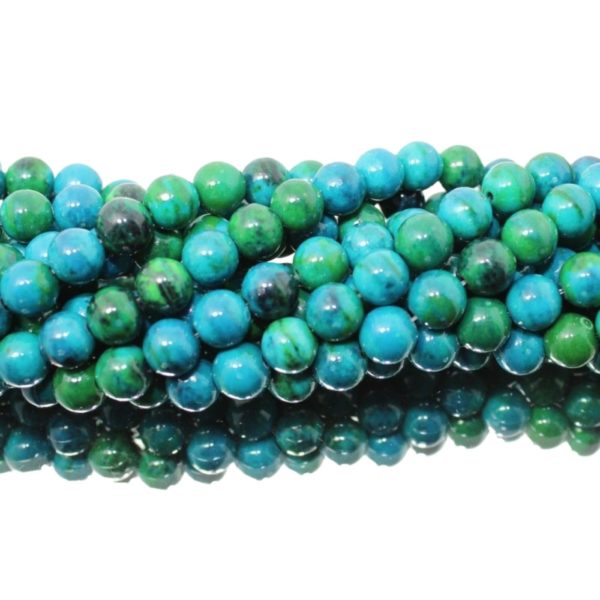 Peridot Jasper - 10mm Round - 39cm Strand