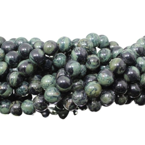 Rhyolite Jasper - 8mm Round - 39cm Strand