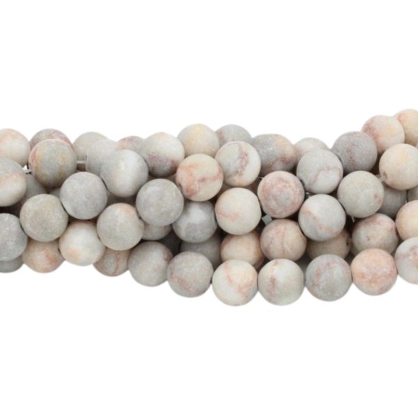 Jasper - Round - 10mm - Matte - A - 39cm Strand