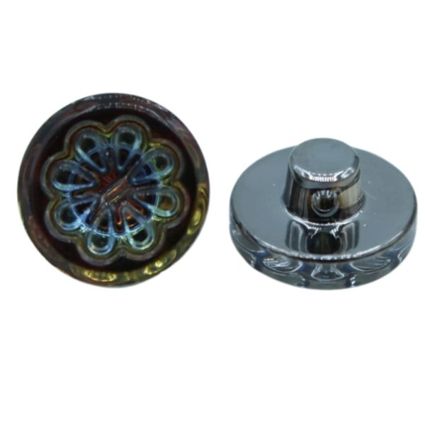 Swarovski 3320/4 - Button - 10mm - Tabac