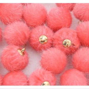 Ball Drop - 16mm - Pink Pom Pom