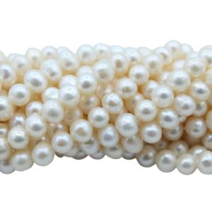 Freshwater Pearl - Semi Round - 6 - 7mm - 34cm Strand