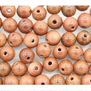 Guru Bead - Syn Sand Stone - 8mm Round