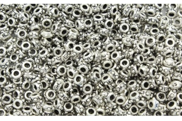 Spacer - 5 x 2mm - Antique Silver