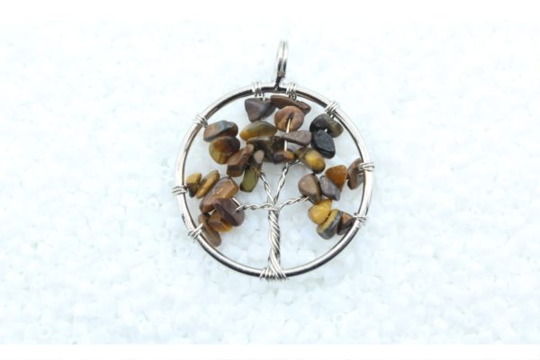 Tree Of Life - Tiger Eye - 28mm