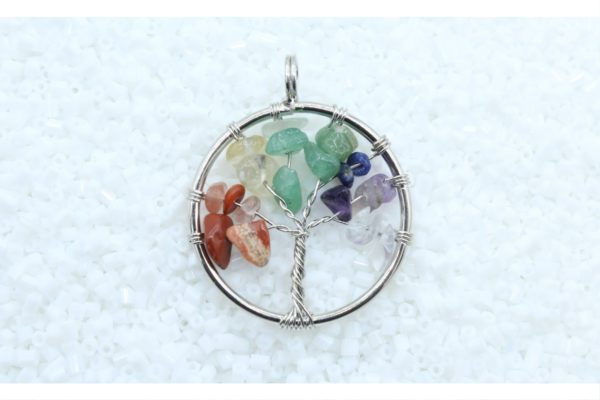 Tree Of Life - Mixed Stone - 28mm