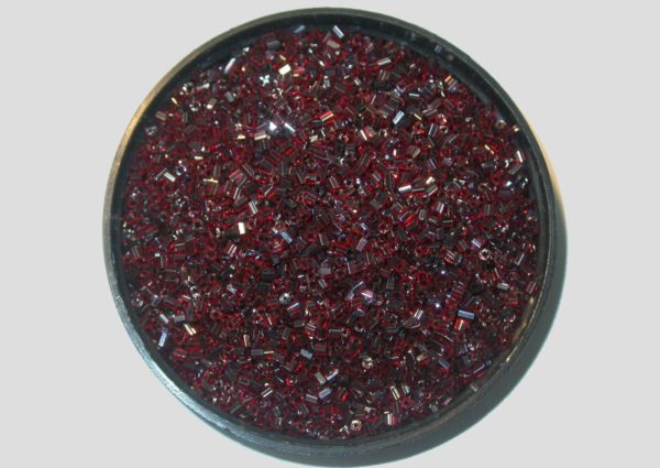 11/0 Bugle - Burgundy Luster - Price per gram