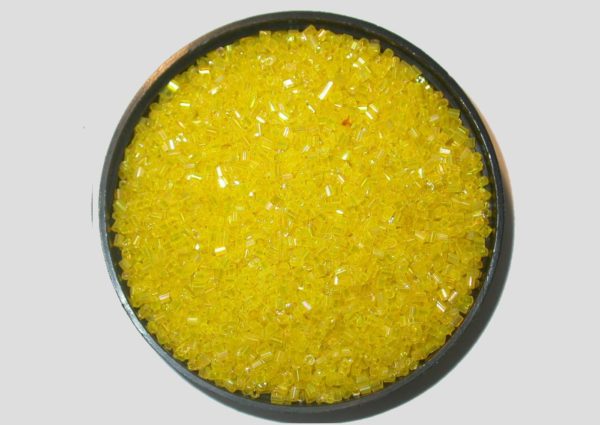 11/0 Bugle - Citrine T AB - Price per gram