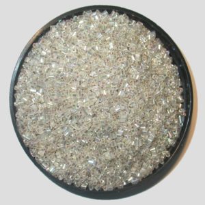 11/0 Bugle - Crystal SL AB - Price per gram