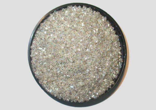 11/0 Bugle - Crystal SL AB - Price per gram