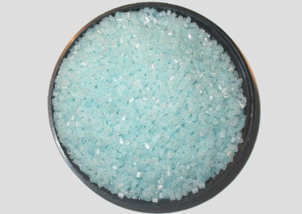 11/0 Bugle - Powder Blue Luster - Price per gram