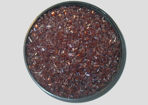 11/0 Bugle - Topaz Luster - Price per gram