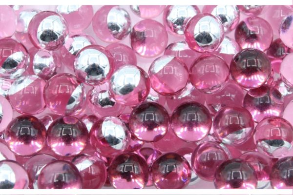 Round Ballotini Balls - 12mm - Rose CAL