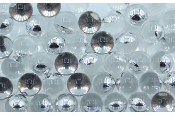 Round Ballotini Balls - 12mm - Crystal CAL