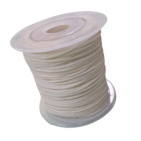 Waxed Linen - 1mm - Beige - 50 Yards