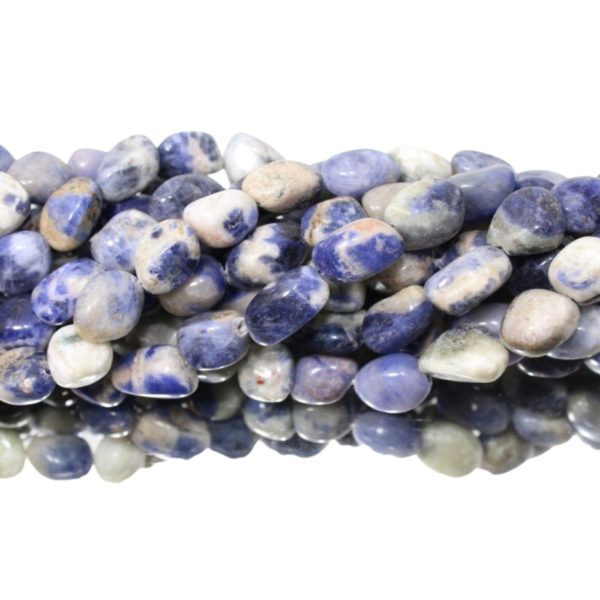 Sodalite - 10-16mm Tumblestone - 40cm Strand