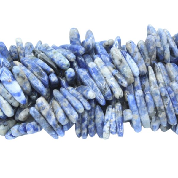 Sodalite - 10-20mm Smooth Icicle - 38cm Strand