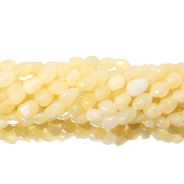 Honey Jade - 5-7mm Tumblestone - 40cm Strand