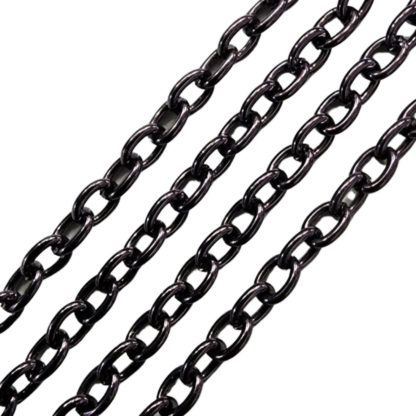 chain-steel-4-x-3mm-oval-link-ant-black-price-per-cm-bead