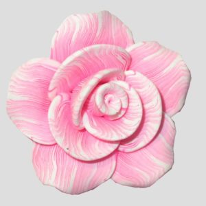 Flower - 50mm - Stone Wash - Pink