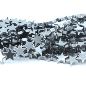 Hematite - Star - 8mm - 40cm Strand