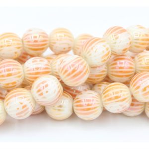 10mm Round / Tinsel Bead - 25cm - B