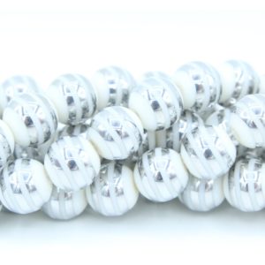 10mm Round / Tinsel Bead - 25cm - I