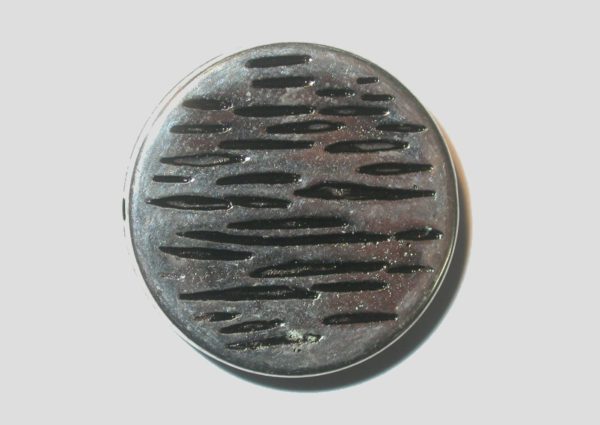 25mm - Grated Coin - Nickel