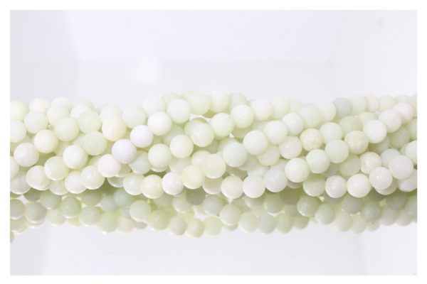 New Jade Matte - 8mm Round - 39cm Strand