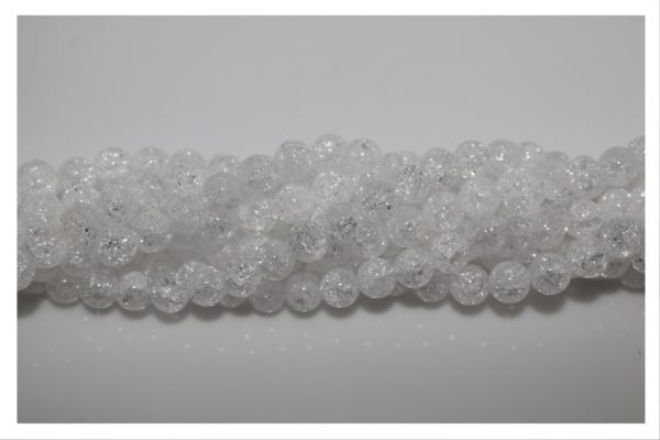 Crack Crystal - 8mm Round - 39cm Strand