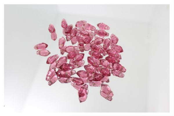 Table Cut Drop - 9 x 6mm - Pink