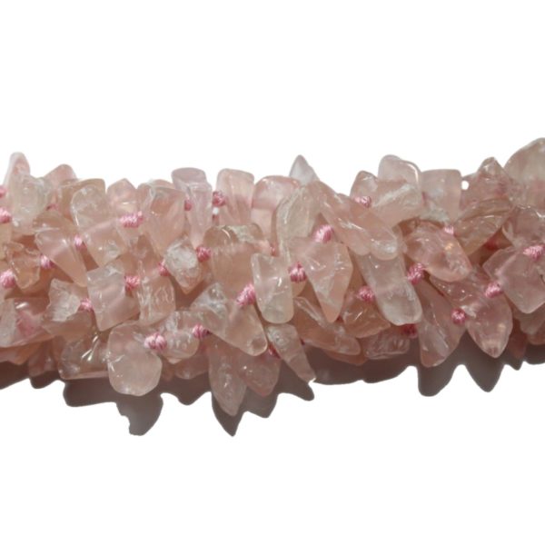 Rose Quartz - XL Chip - 20mm - 40cm Strand