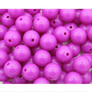 14mm Round - Purple