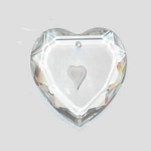 Heart - 28mm - Crystal