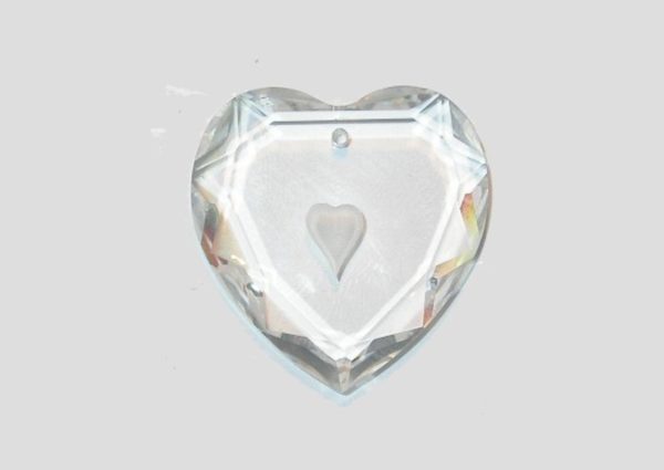 Heart - 28mm - Crystal