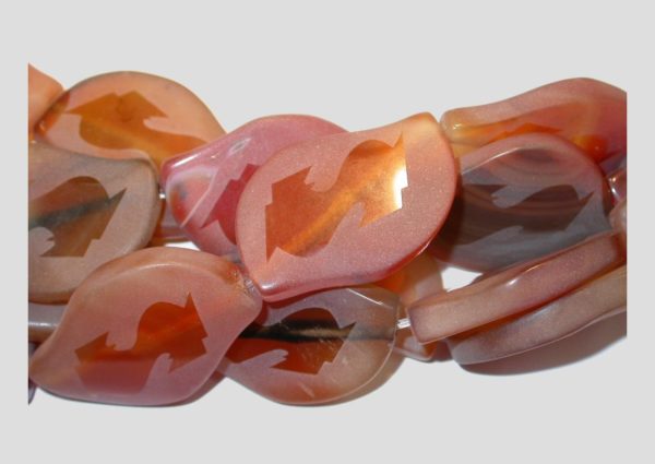 Agate - 45mm Special Design - 35cm Strand