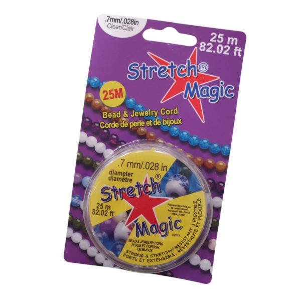 Stretch Magic - 0.7mm - Clear - 25 Meters