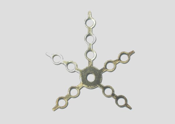 34mm - 5 Point Flat Star