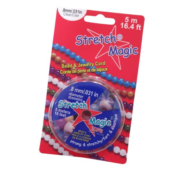 Stretch Magic - 0.8mm - Clear - 5 Meters