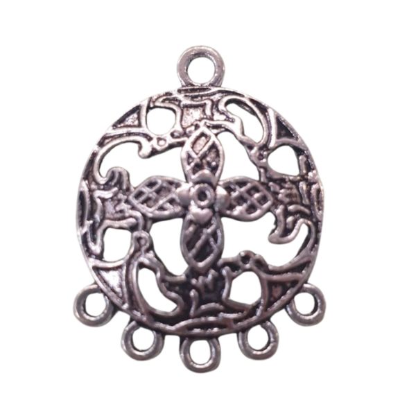 28 x 22mm - Filigree Drop