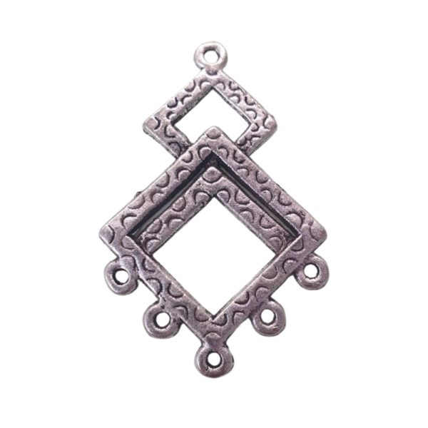 40 x 27mm - Filigree Drop