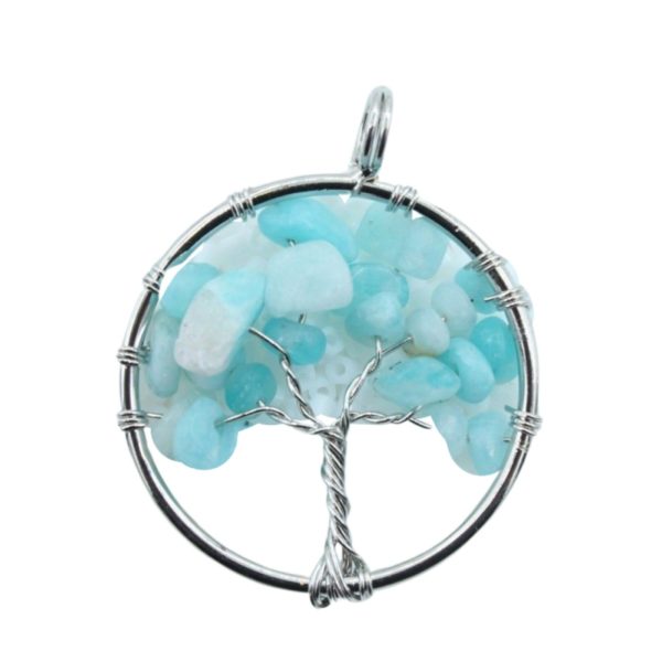 Tree Of Life - Amazonite - 28mm