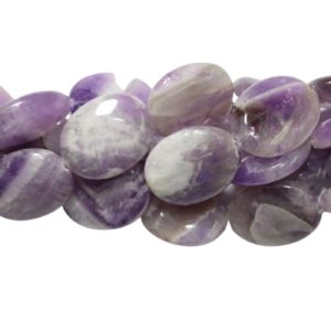 Cape Amethyst - Oval - 25mm - 40cm Strand