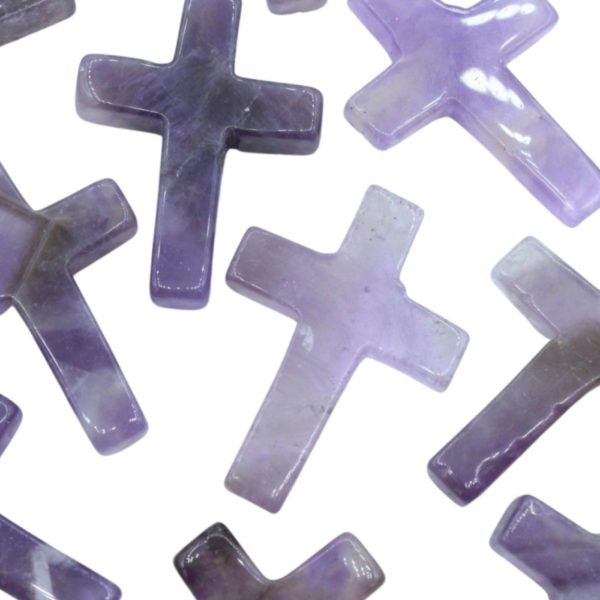 Cross - 30mm - Amethyst