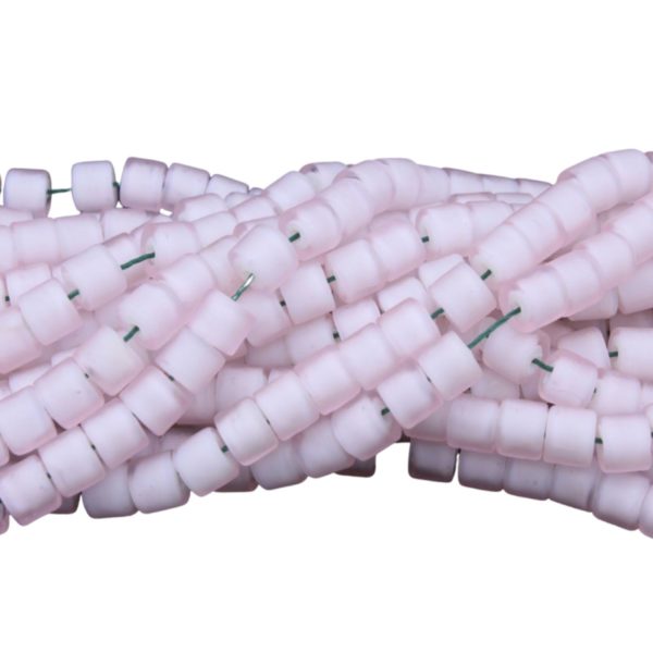 Barrel - 9mm - 42cm Strand - Frost Pink