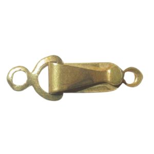 Hook / Eye - 22 x 8mm - Brass